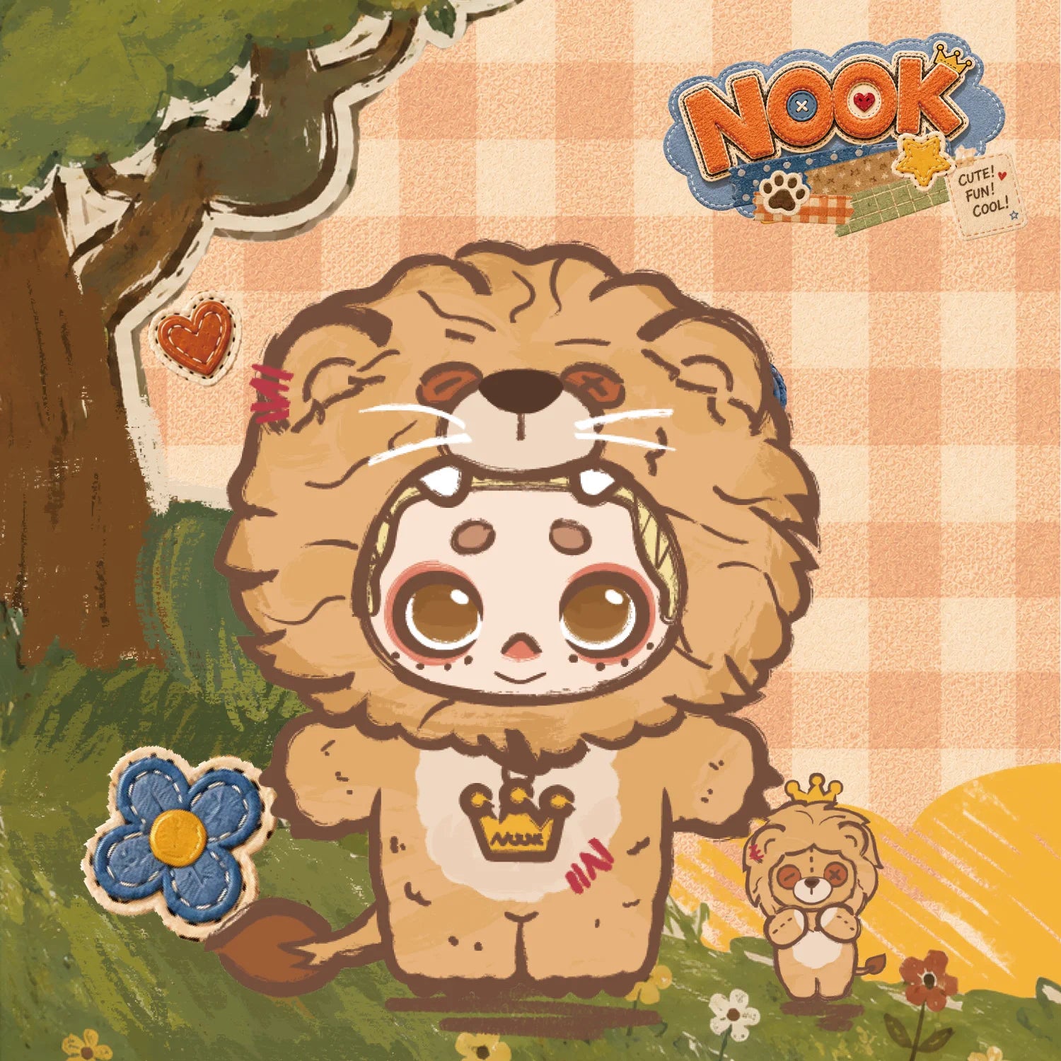 NOOK ANIMAL BOYFRIEND SERIES VINYL PLUSH KEYCHAINぬいぐるみキーホルダー