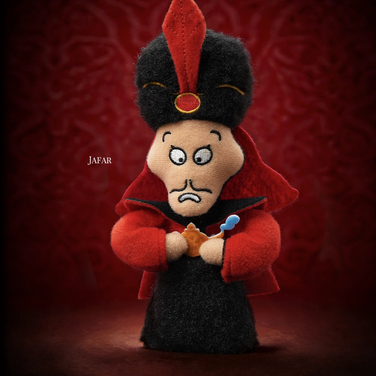 DISNEY VILLAINS ON THE CHASE PLUSH KEYCHAIN