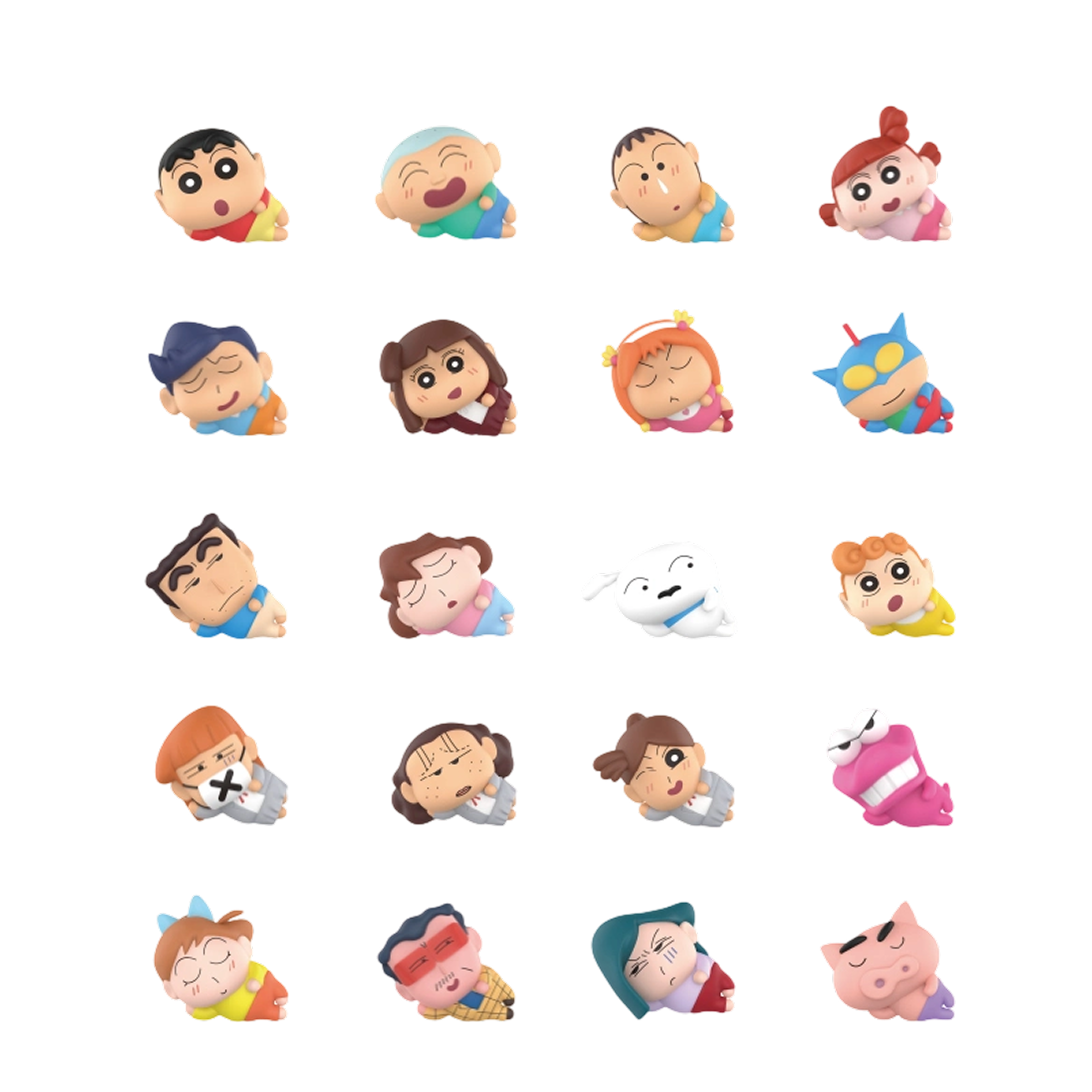 Crayon Shin-chan MiniMe Series-Lazy Chill Series