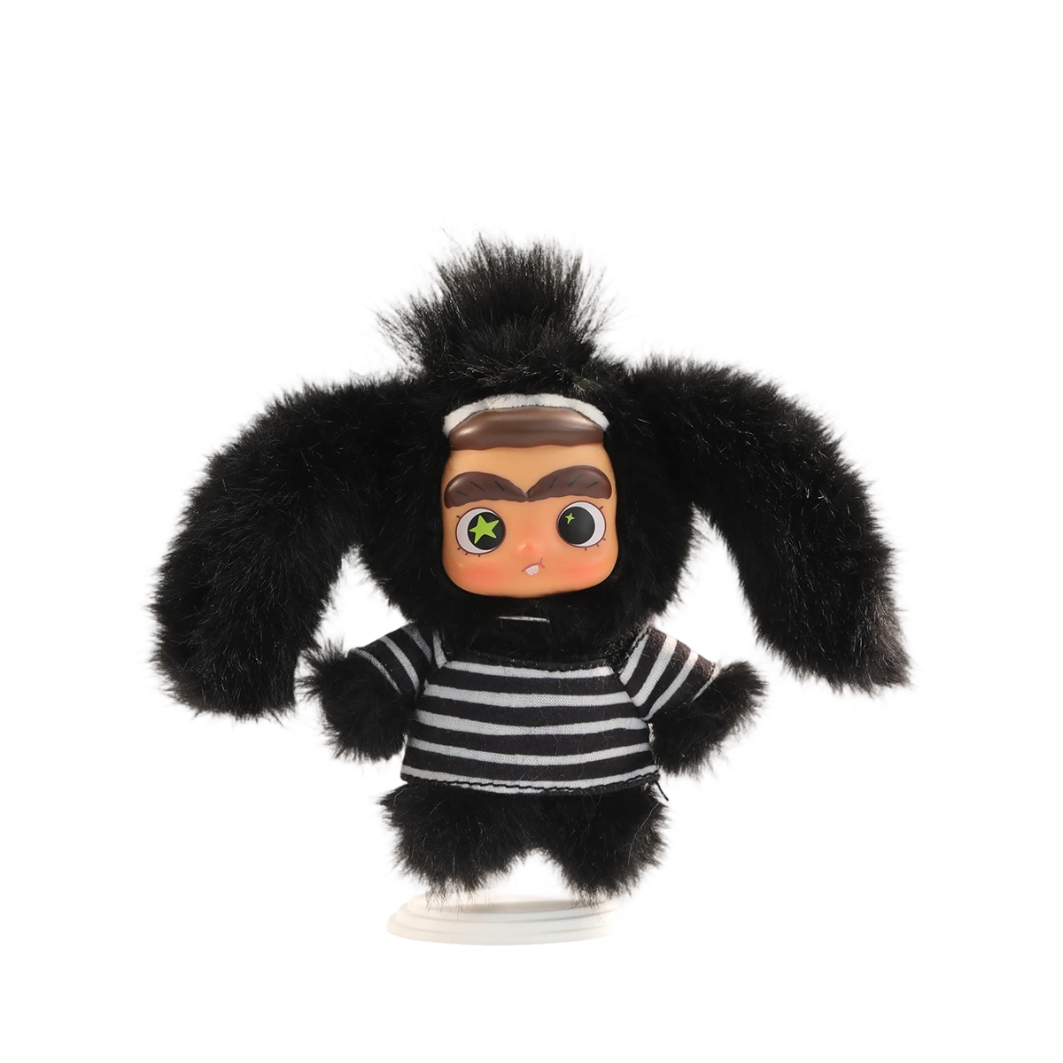 Main product view in brown and orange tones from CICILU MYSTERY ISLAND SERIES PLUSH KEYCHAIN by 52TOYS