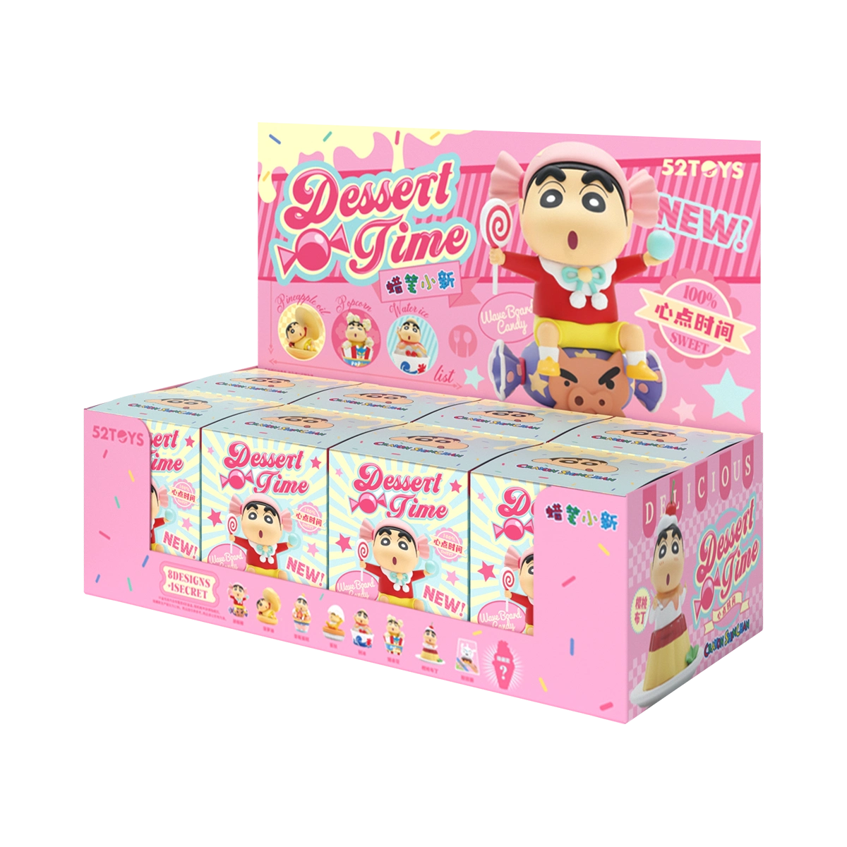 Crayon Shinchan Dessert Time full display case of blind boxes