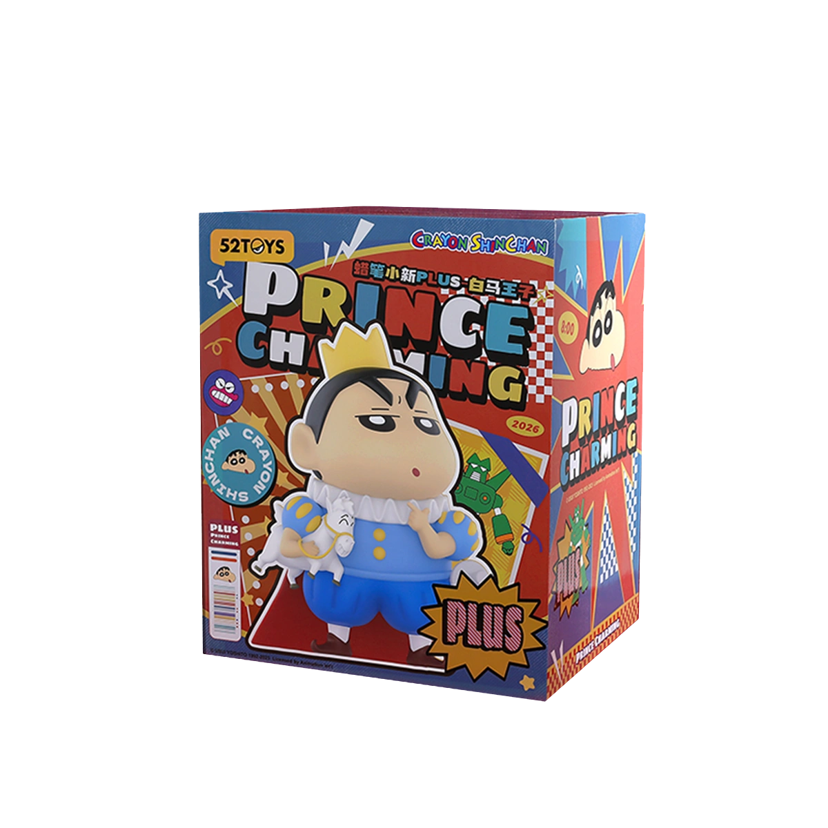 Crayon Shinchan PLUS Prince Charming blind box packaging