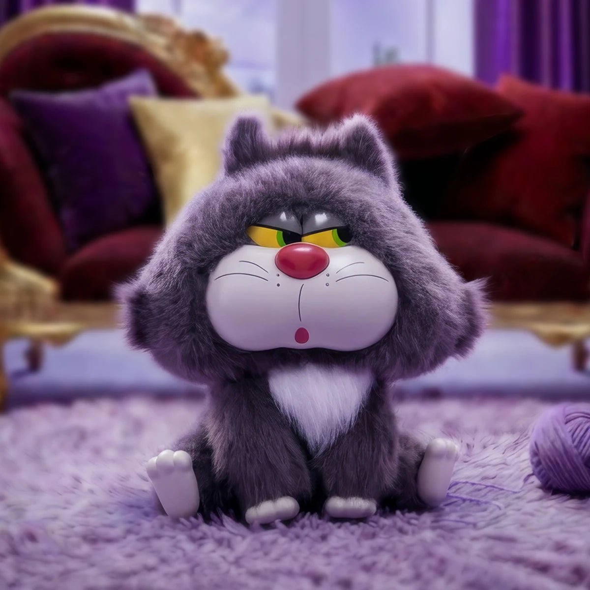Lucifer plush charm from the Disney Cats & Dogs Buddies Series