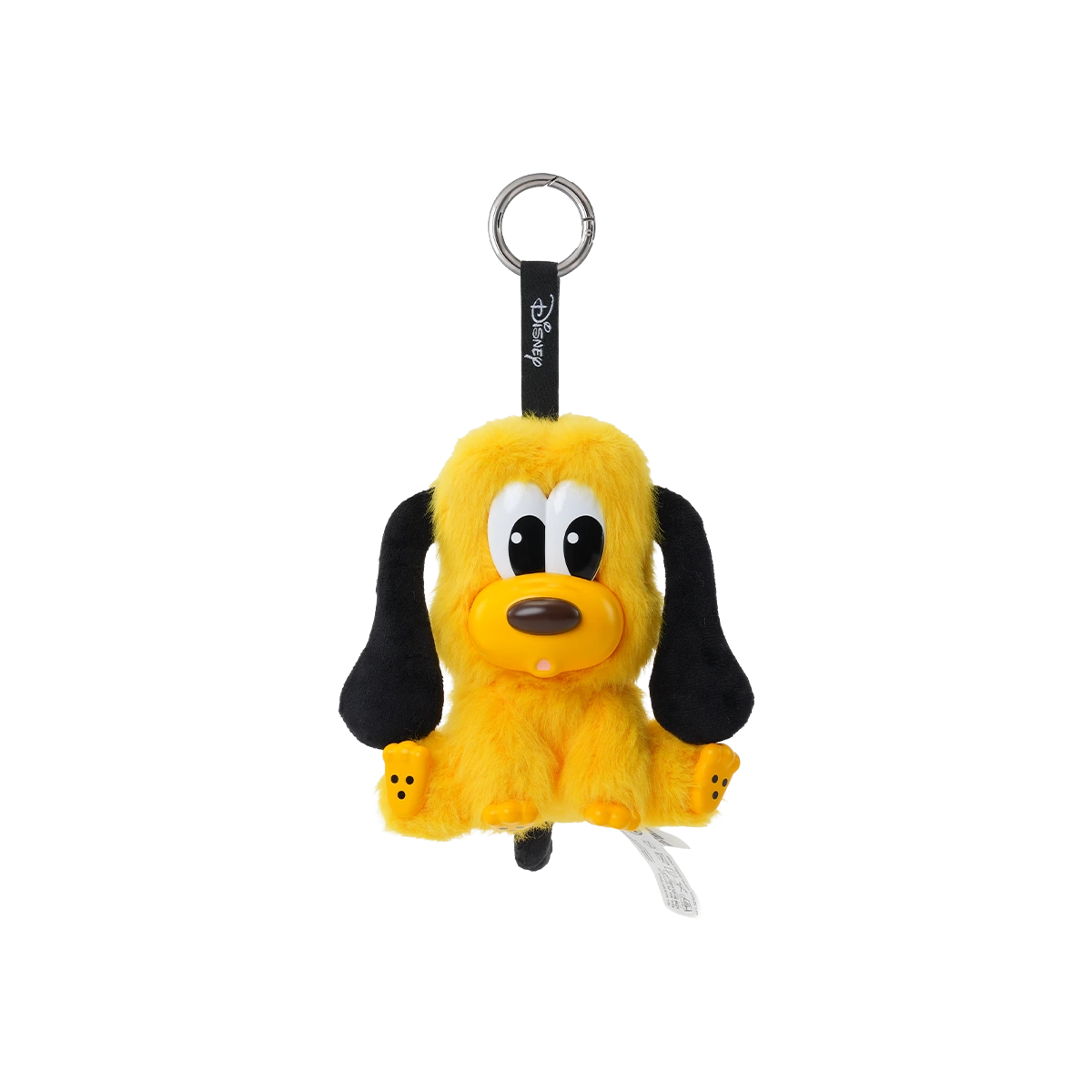 Pluto plush charm with hanging loop from the Disney Cats & Dogs Buddies Series by 52TOYS