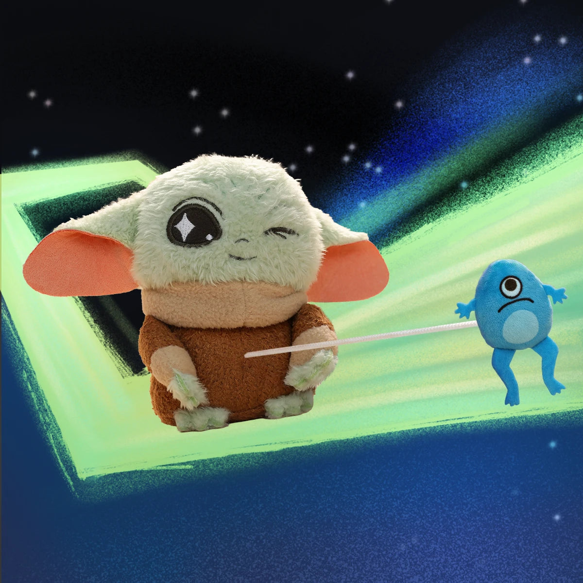 DISNEY GROGU FULL BELLY PLANET SERIES PLUSH BLIND BOX | 52TOYS