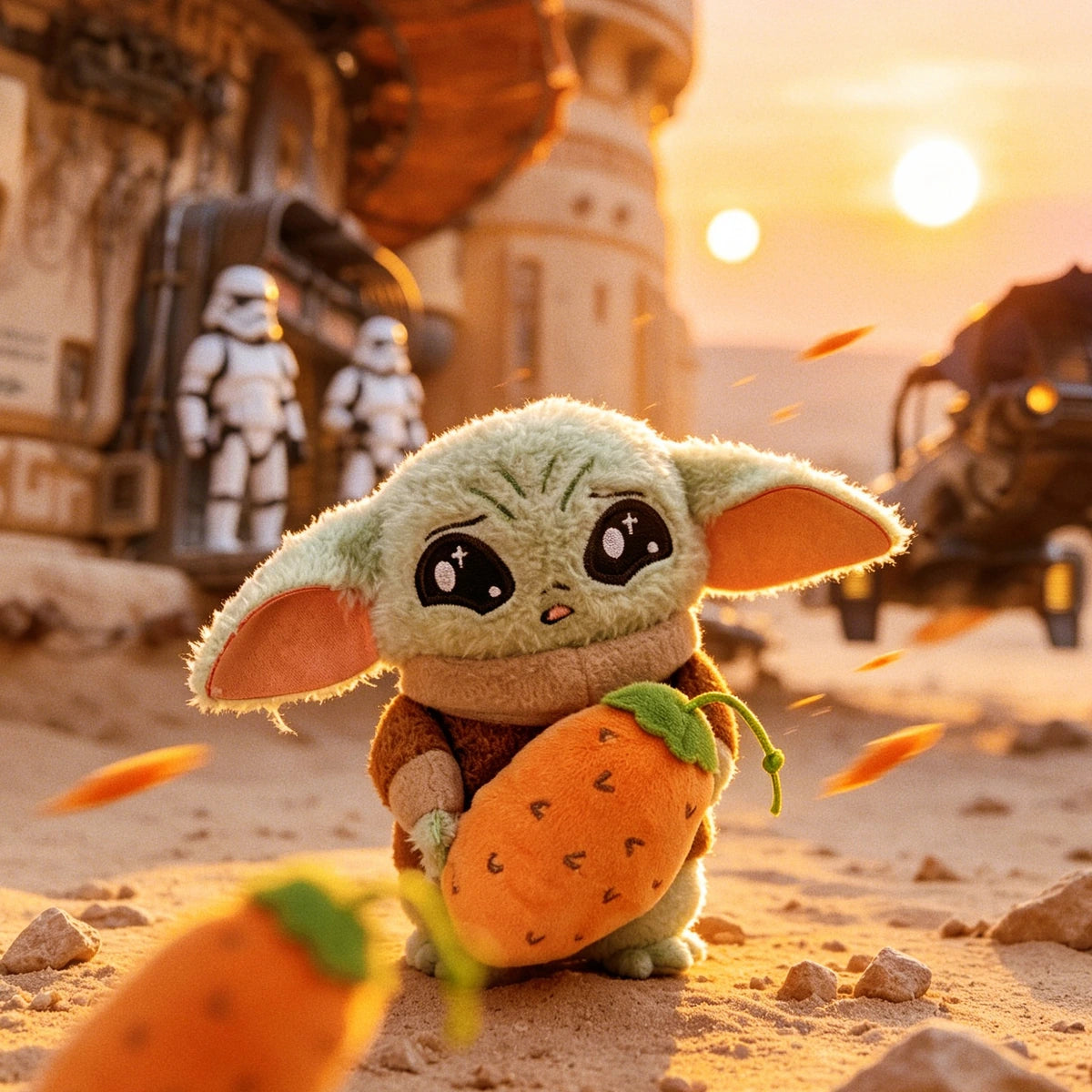 DISNEY GROGU FULL BELLY PLANET SERIES PLUSH BLIND BOX | 52TOYS
