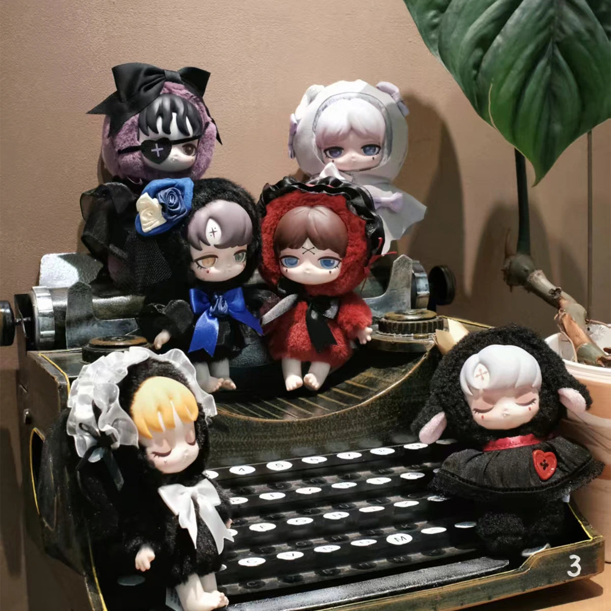 Lilith Forbidden Covenant single blind box showing the gothic doll artwork by 52TOYS