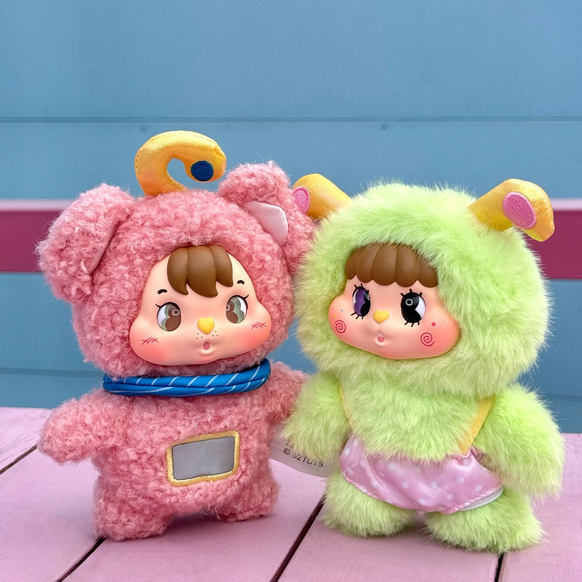 Little Buns 20th-Century Space Fantasy plush keychain blind box packaging