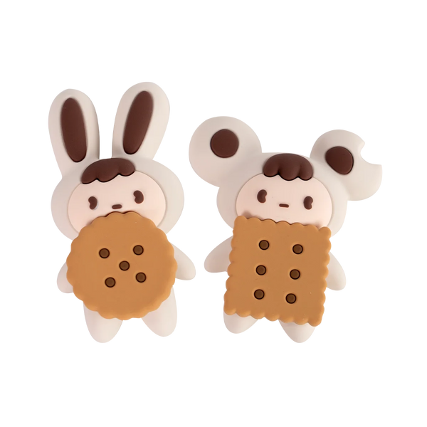 LITTLE BUNS MELTING TOGETHER - 冷蔵庫マグネット ブラインドボックス