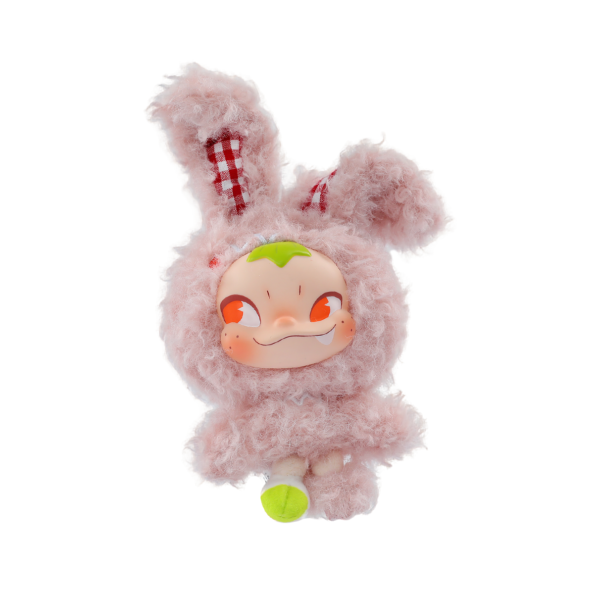 Quirky Anglerfish yellow anglerfish-costume NINNIC plush keychain with lure, Different Us series