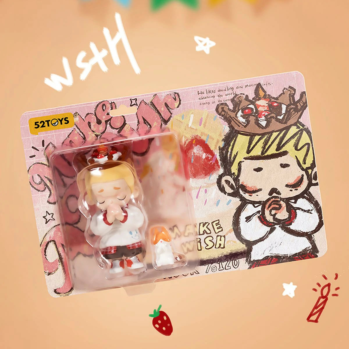 NOOK Make A Wish 120% limited edition figure in illustrated blister packaging