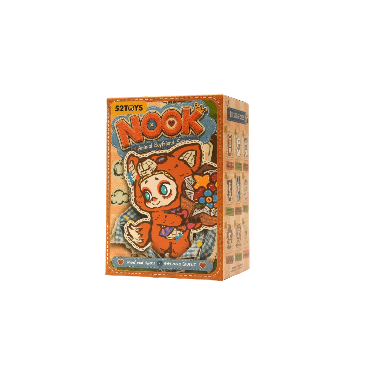 NOOK Animal Boyfriend full display case containing nine blind boxes
