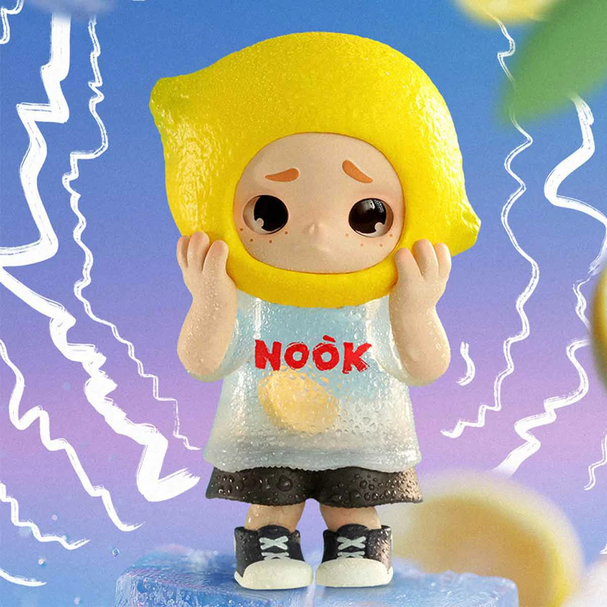 NOOK Lemon Soda 100% lemon-hooded figure with fizzy soda effects, limited edition