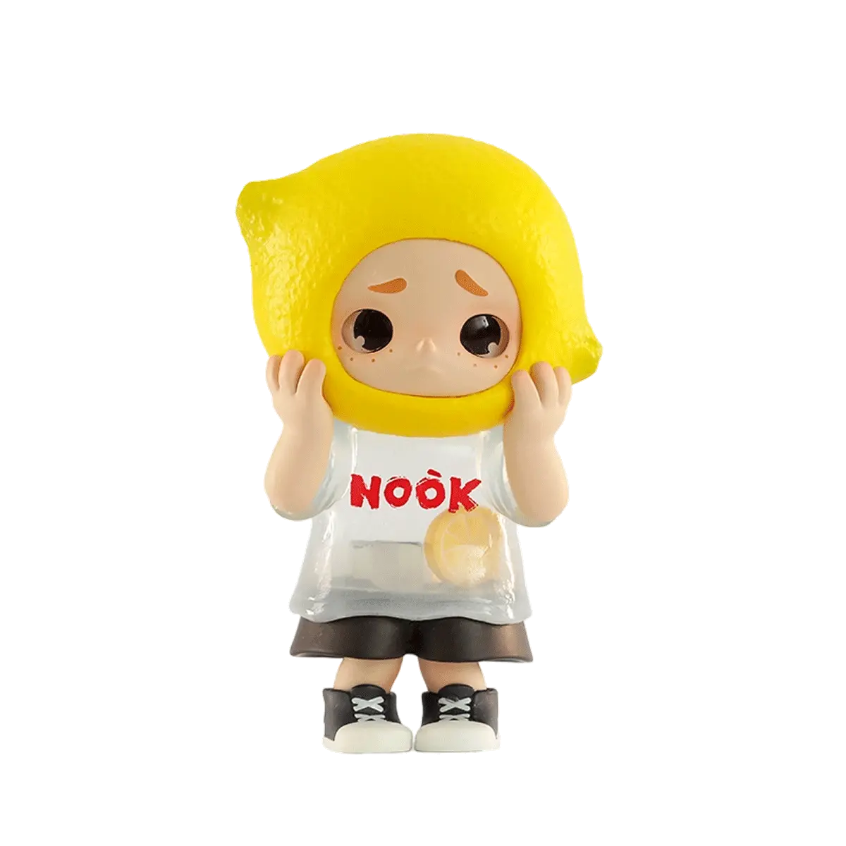 NOOK Lemon Soda 100% figure with lemon hood and clear body, sour face, limited edition