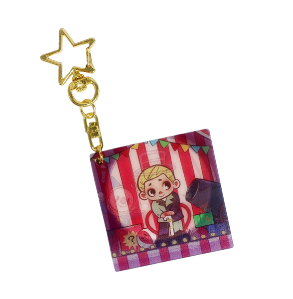 NOOK NIGHT SERIES レンチキュラーキーホルダー - NEON ARTIST | 52TOYS