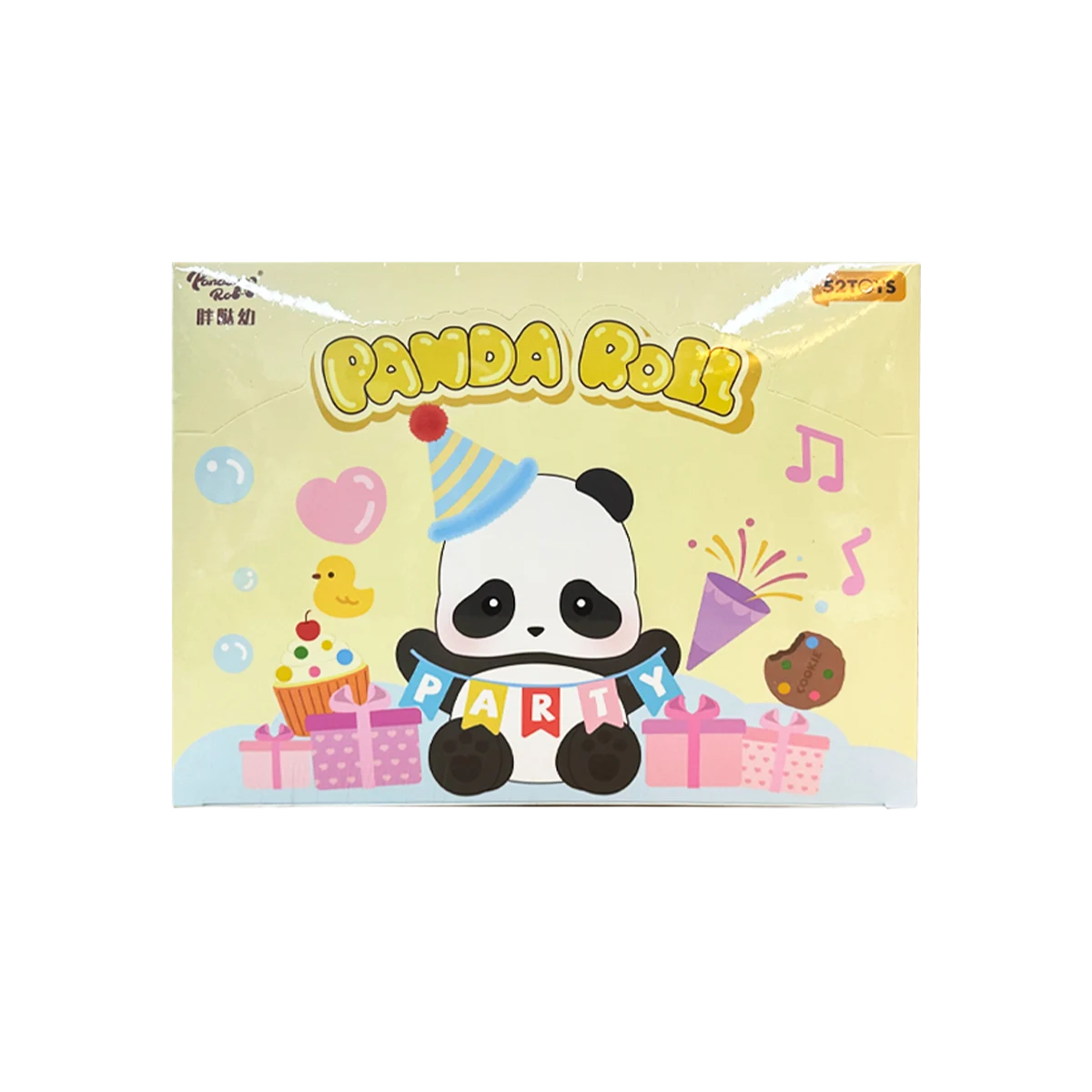 Bag with a panda bear on it from PANDA ROLL PARTY PLUSH TOY BLIND BOX by 52TOYS