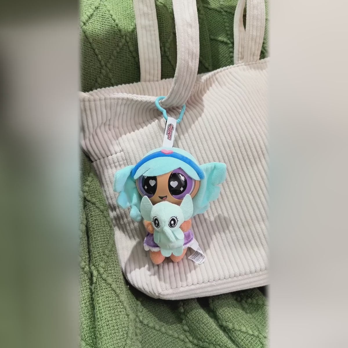 パワーパフ ガールズ グッドモーニング・タウンズヴィル シリーズ ぬいぐるみチャーム