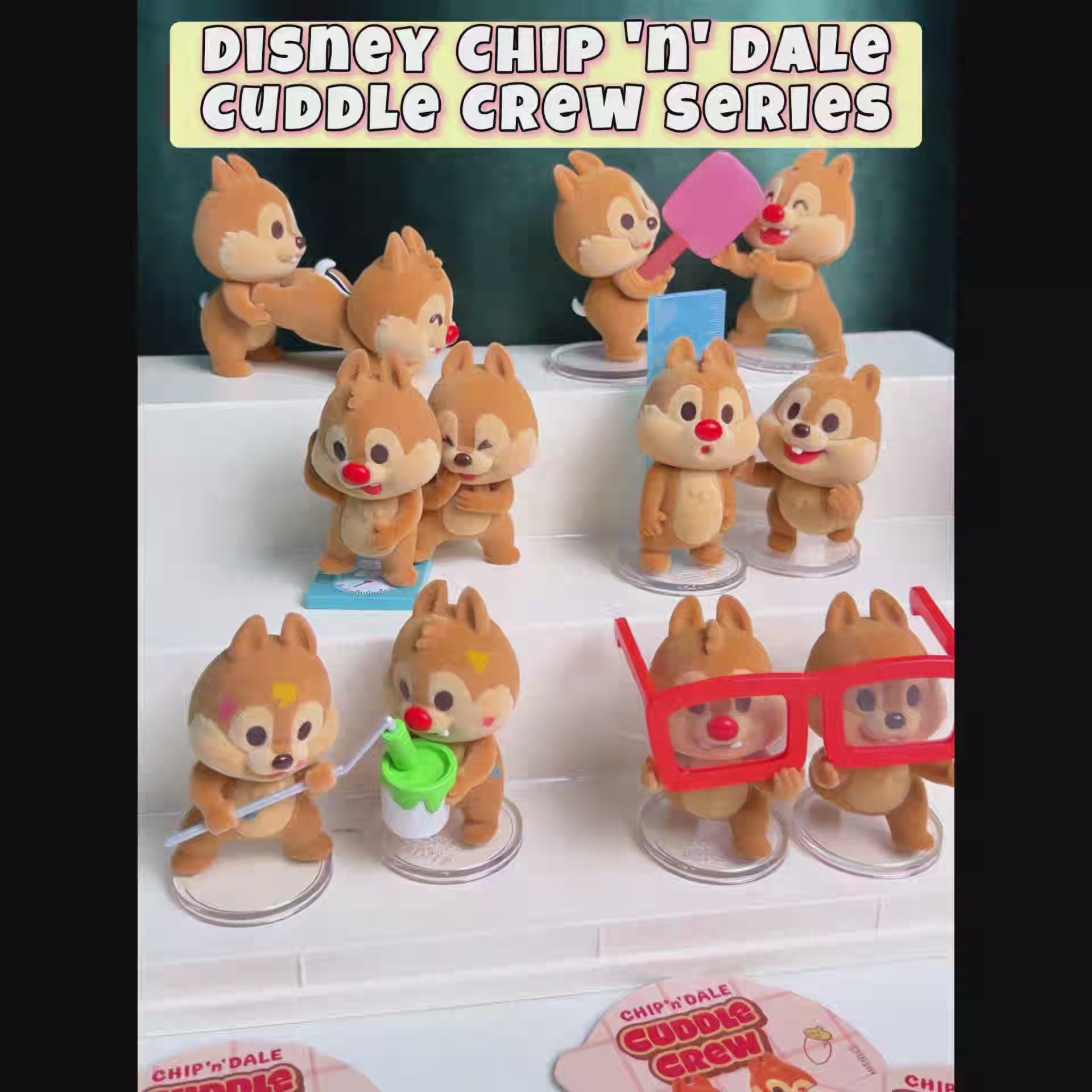 DISNEY CHIP 'N' DALE: CUDDLE CREW SERIES