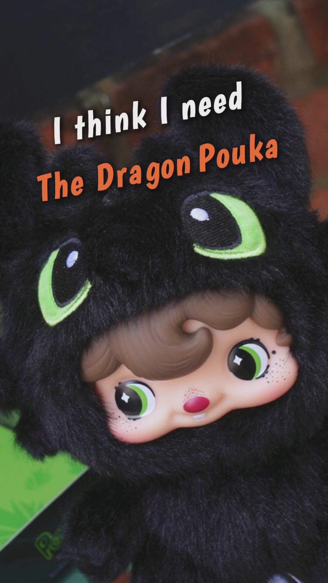 52TOYS POUKAPOUKA X HOW TO TRAIN YOUR DRAGON NIGHT FURY ソフビ