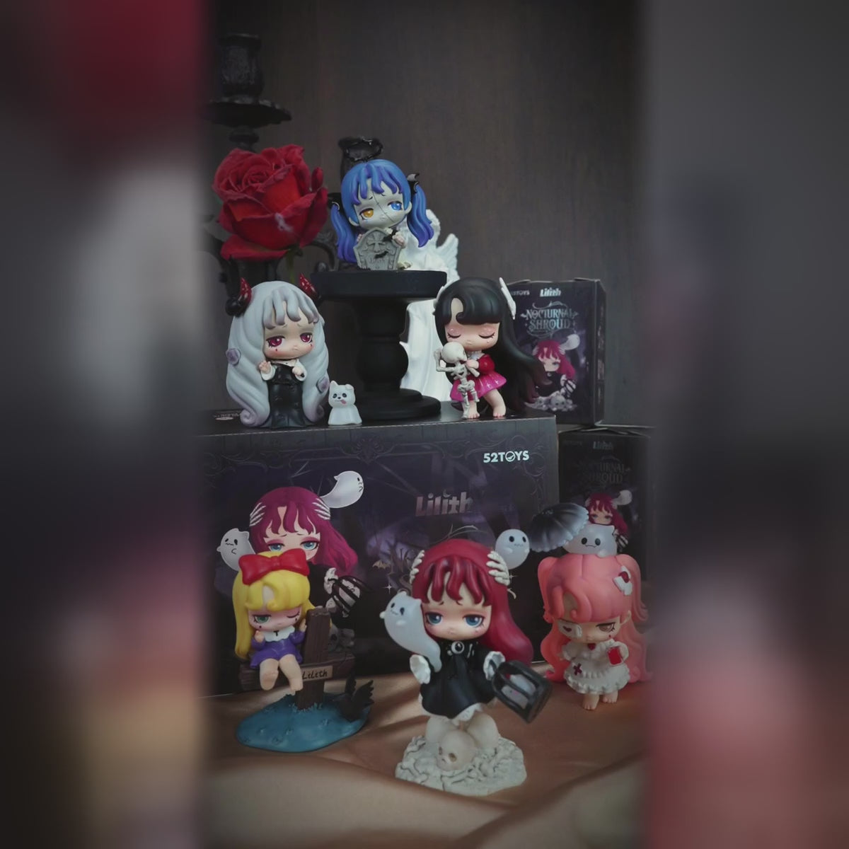 LILITH-NOCTURNAL SHROUD ブラインドボックス | 52TOYS