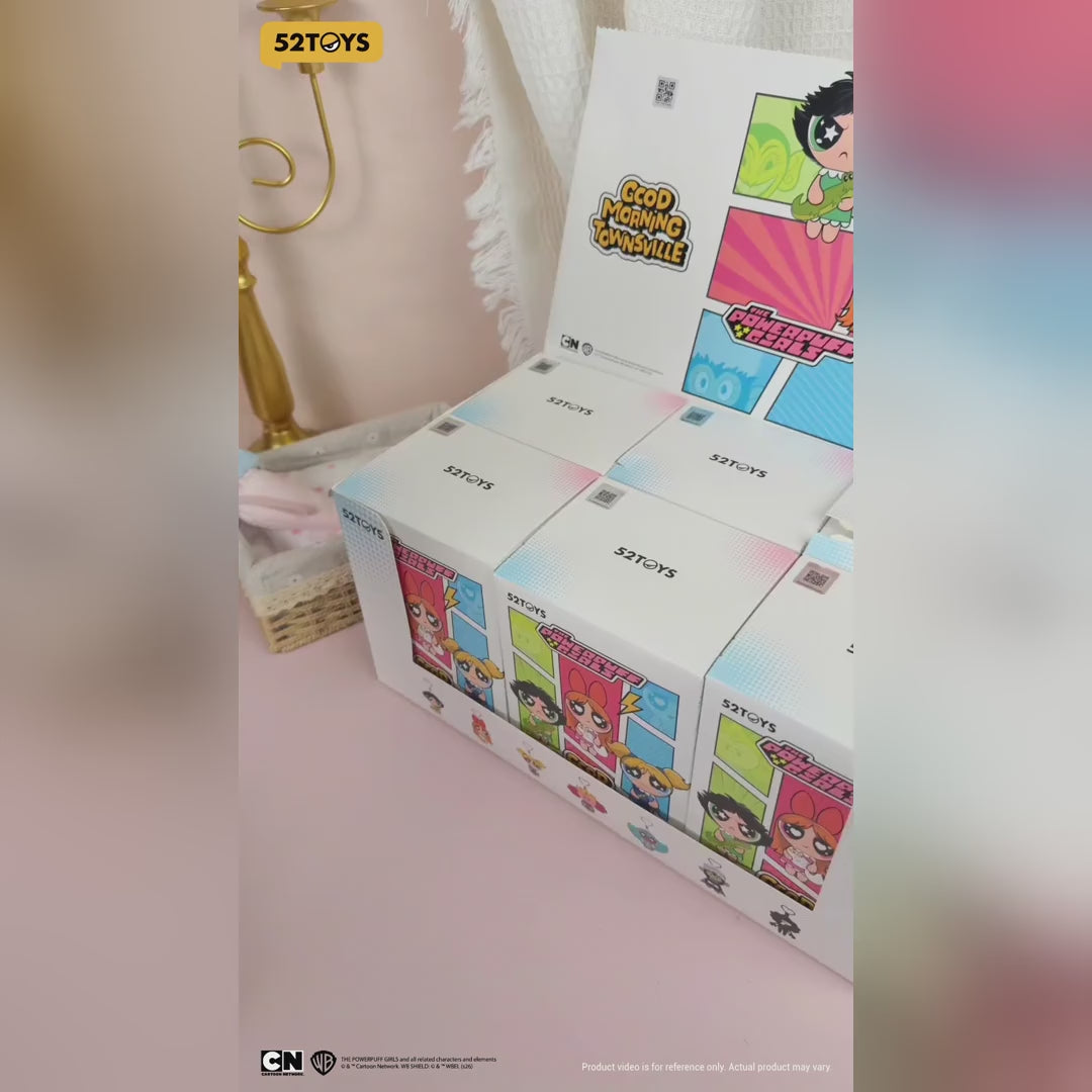 パワーパフ ガールズ グッドモーニング・タウンズヴィル シリーズ ぬいぐるみチャーム