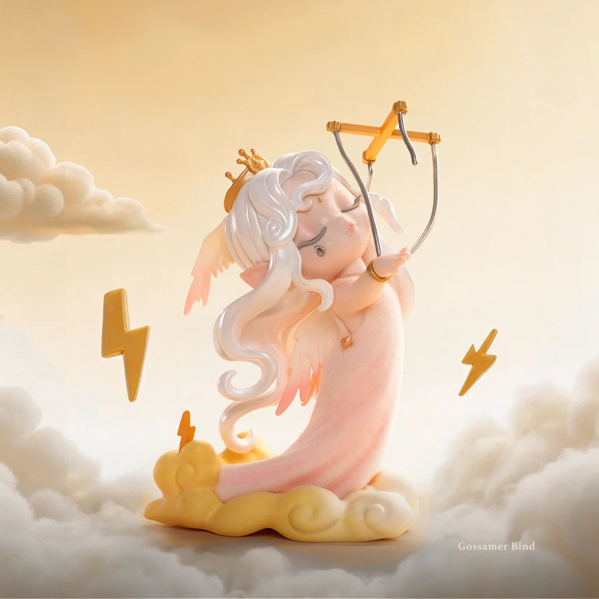 Gossamer Bind Figur auf weichen Wolken aus der SLEEP Fable Series von 52TOYS