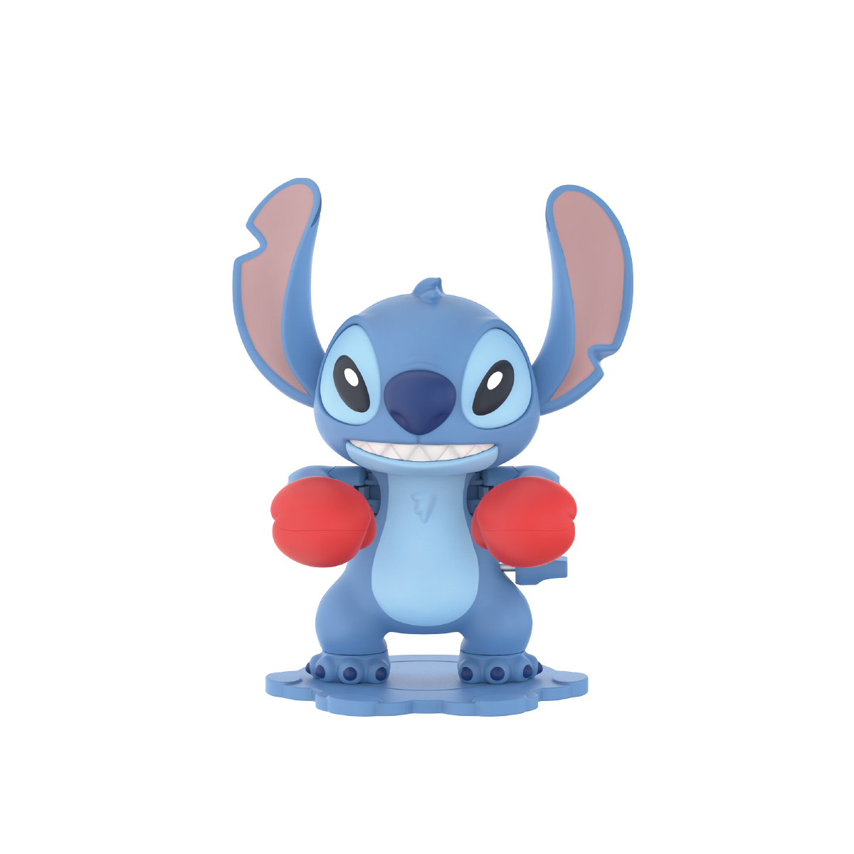 Stitch Galactic Ace wind-up toy wearing red boxing gloves