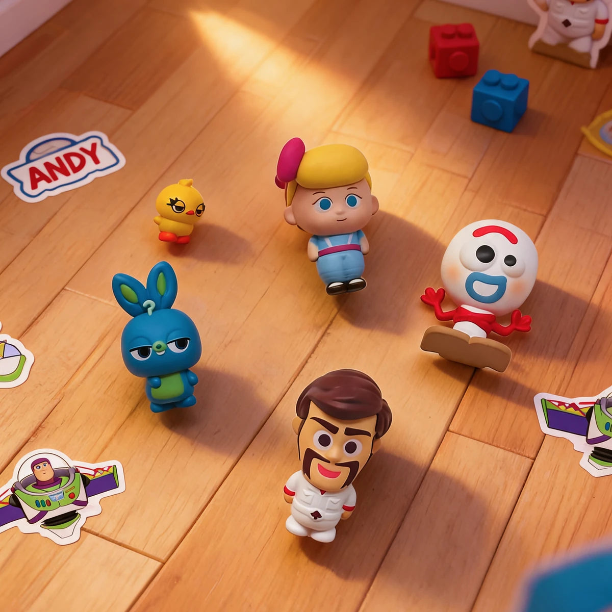 デッキー,ボ・ピップ,フォーク,バニー,そしてデューク・カブーム ミニミーフィギュア・Bo Peep