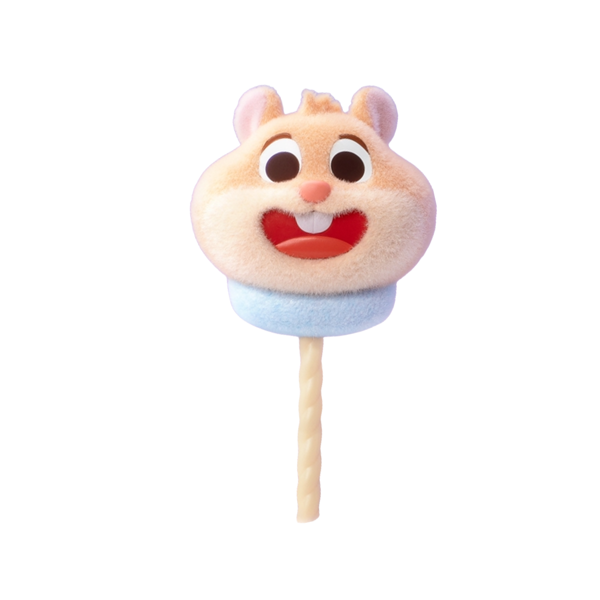 Duke Weaselton marshmallow lollipop front view